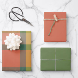 Melon & Lime Inpakpapier Plat Vel Set van 3