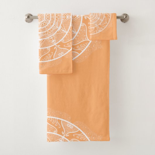 Melon Mandala Bad Handdoek (Insitu)