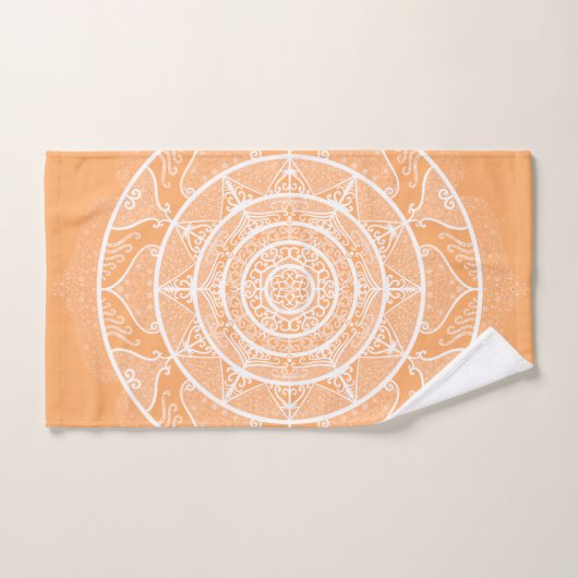 Melon Mandala Bad Handdoek (Handdoek)