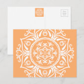 Melon Mandala Briefkaart (Voorkant / Achterkant)