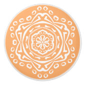 Melon Mandala Keramische Knop (Voorkant)