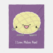 Melon Pan Japanse concha Patisserie Fleece Deken (Voorkant)