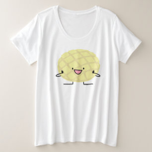 Melon Pan Japanse concha Patisserie Grote Maat T-shirt