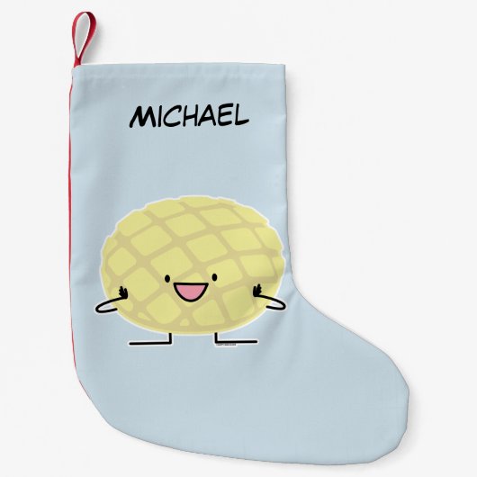 Melon Pan Japanse concha Patisserie Kleine Kerstsok (Voorkant)