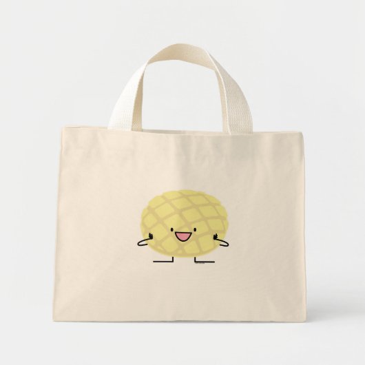 Melon Pan Japanse concha patisserie Mini Tote Bag (Voorkant)