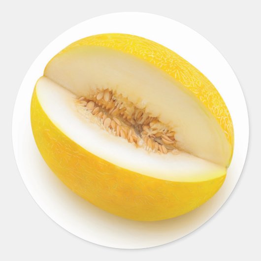 Melon Ronde Sticker (Voorkant)