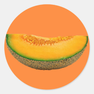 Melon Slice Ronde Sticker