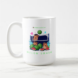 Melon Smash Capybara Zomerclub – Schattige Capybar Koffiemok