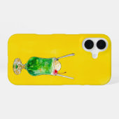 Melon soda float! (Japanese Cream Soda) iPhone 16 Hoesje (Achterkant horizontaal)