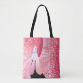 Melon the Flamingo Canvas tas (Voorkant)