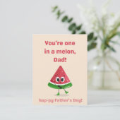 Melon Vaderdag Edition RSVP Kaartje (Staand voorkant)