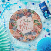 Melon Verjaardag - Zomervibes Verjaardagsgunst Papieren Bordje (Feest)