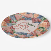 Melon Verjaardag - Zomervibes Verjaardagsgunst Papieren Bordje (Gekanteld)