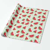 Melon Watermelon Fruit Pattern Cadeaupapier (Uitgerold)