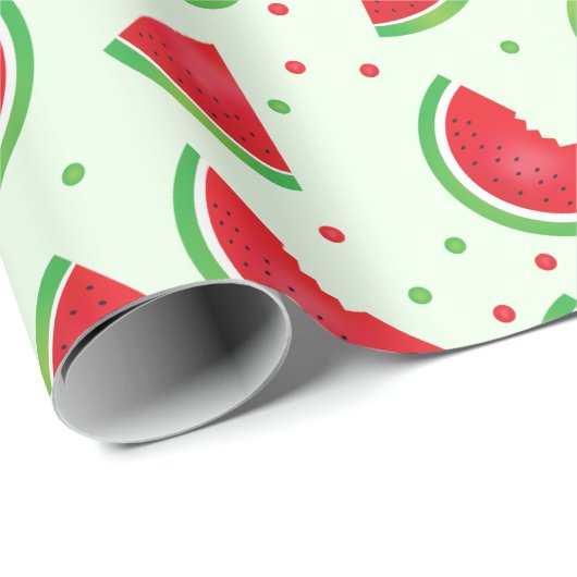 Melon Watermelon Fruit Pattern Cadeaupapier (Rol Hoek)