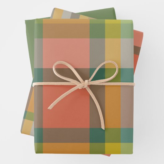 Melon Wrapping Paper Flat Sheet Set of 3 (In situ)