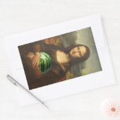 Melona Lisa Rechthoekige Sticker (Envelop)
