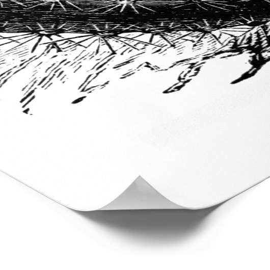 Meloncactus Poster (Hoek)