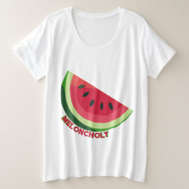 Meloncholie Grote Maat T-shirt
