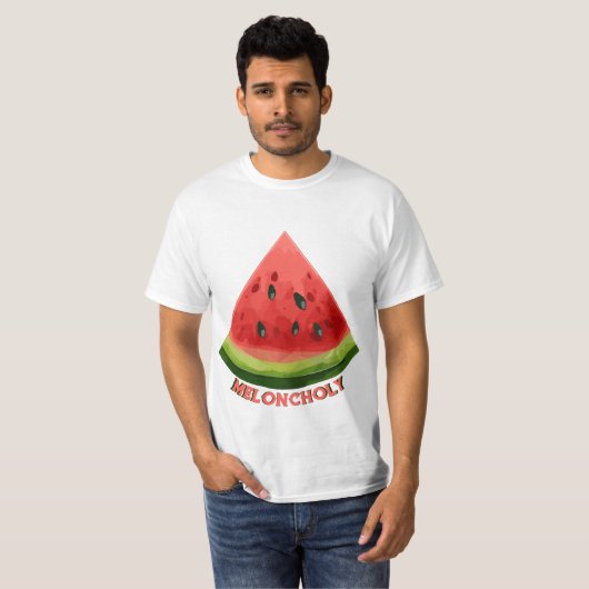 Meloncholie T-shirt (Voorkant volledig)