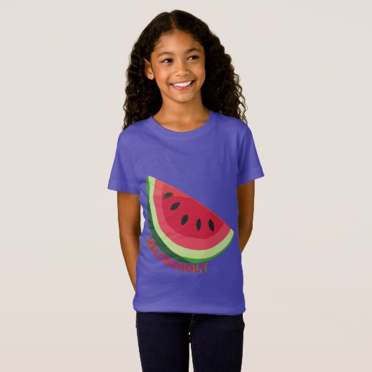 Meloncholie T-shirt (Voorkant volledig)