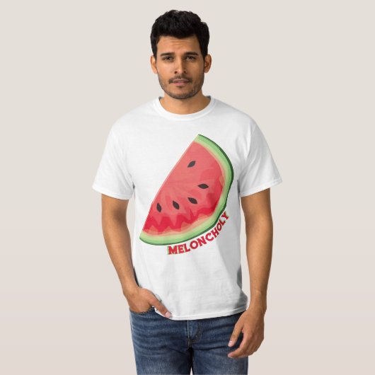 Meloncholie T-shirt (Voorkant volledig)