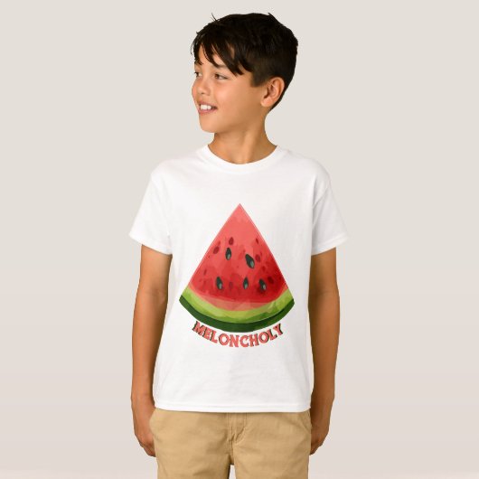 Meloncholie T-shirt (Voorkant volledig)