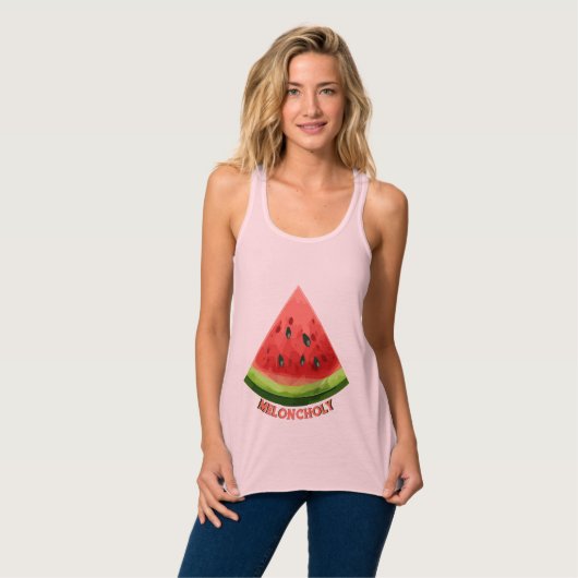 Meloncholie Tanktop (Volledige Voorkant)