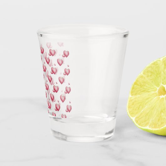 Melone Fruit hartglas Shot Glas (Rechts)
