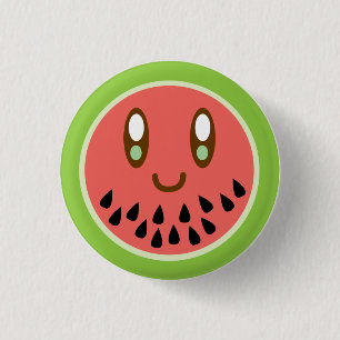 Melonface Luvs You Button