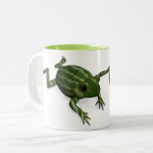 Melonfrog Tweekleurige Koffiemok (Voorkant links)