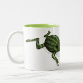 Melonfrog Tweekleurige Koffiemok (Links)