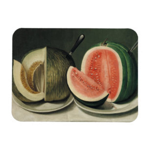 "Melons" art magnet Magneet