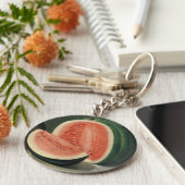 "Melons" kunst sleutelhangers (Zijkant)