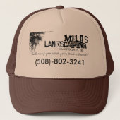 Melo's landschapsarchitectuur trucker pet (Voorkant)