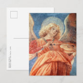Melozzo da Forli - Engel met viooltje Briefkaart (Voorkant / Achterkant)