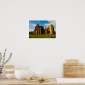 Melrose Abbey, Schotland Poster (Keuken)