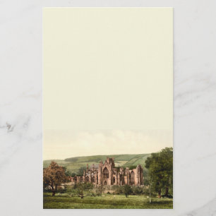 Melrose Abbey, Schotse grens, Schotland Briefpapier