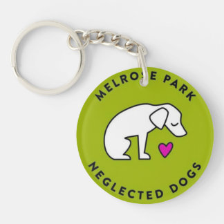 Melrose Park Neglected Dogs Houston, TX Sleutelhanger