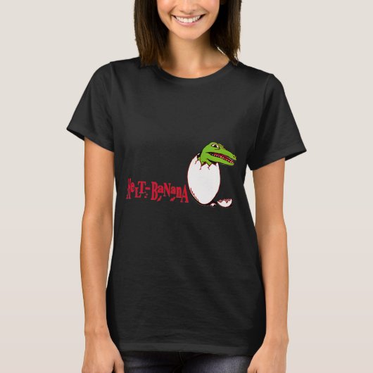 Melt-Banana Scratch or Stitch T-shirt (Voorkant)