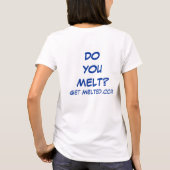 MELT blauw R T-shirt (Achterkant)