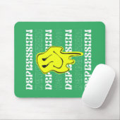 MELT_Depressie Mousepad Muismat (Met muis)