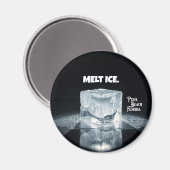 MELT ICE. Keychain Magneet (Voorkant / Achterkant)