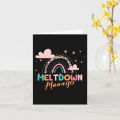 Meltdown Manager na schooldagverblijf Chi Kaart (Gele Bloem)