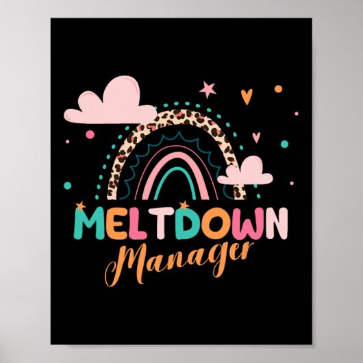 Meltdown Manager na schooldagverblijf Chi Poster (Voorkant)