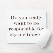 Meltdown? Muismat (Met muis)