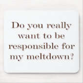 Meltdown? Muismat (Voorkant)