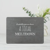 Meltdown Sweet Bridesmaid Voorstel Kaart (Staand voorkant)