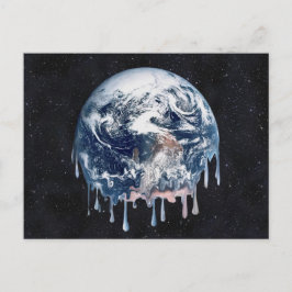 Meltdown (volledige universum-achtergrond) briefkaart