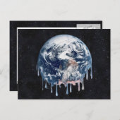 Meltdown (volledige universum-achtergrond) briefkaart (Voorkant / Achterkant)